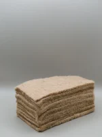 Джутовый коврик 17x10 см, толщина 0,6-0,8 см